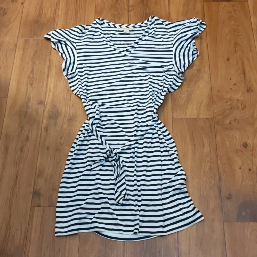 Brooks Brothers Fleece Striped Dress